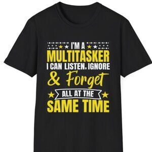 Funny Multitasker Unisex T-Shirt
